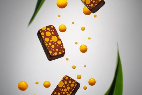 recette bonbon de chocolat ganache mangue