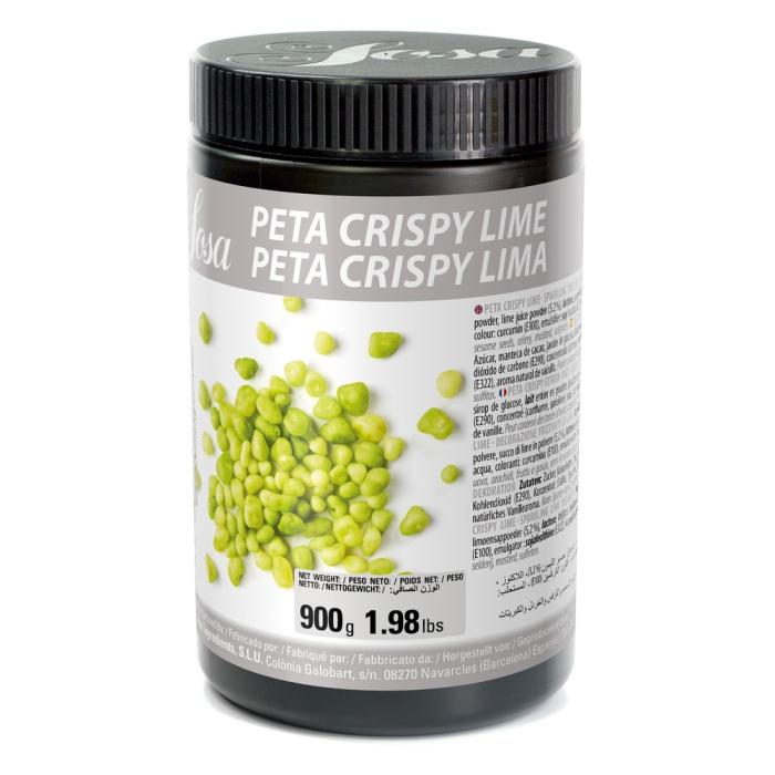 peta crispy chocolat blanc couleur citron vert par sosa