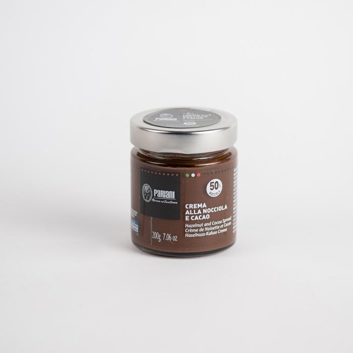 pate tartiner noisettes 50 cacao par pariani