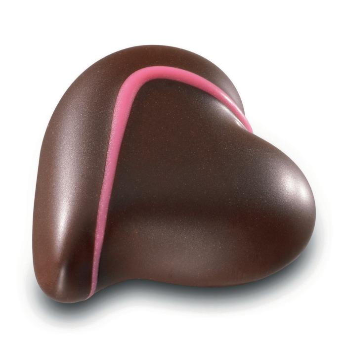 coeur framboise par valrhona